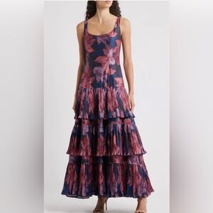 Hutch Luna Floral Print Sleeveless Dress- Size 10